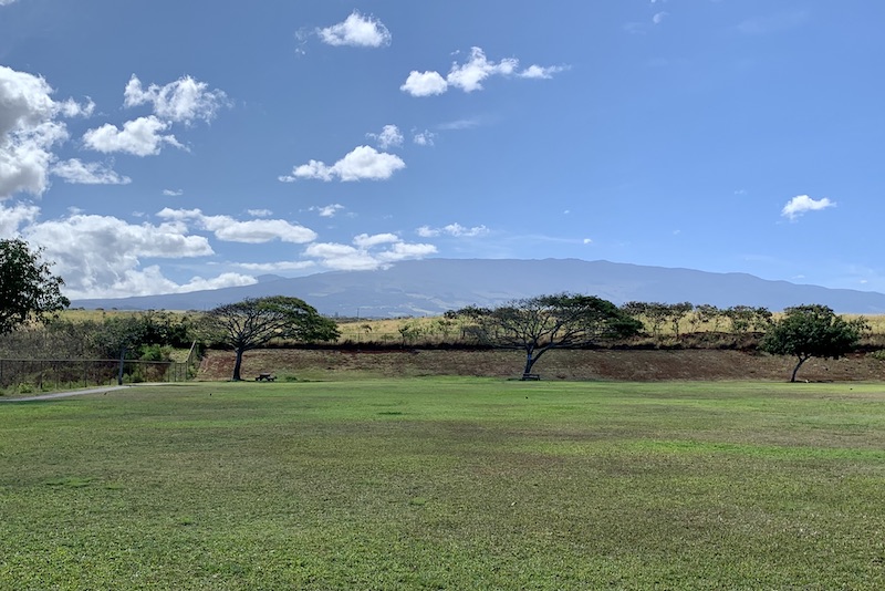 Haleakala Views from the county park at the top of the subdivision. 
