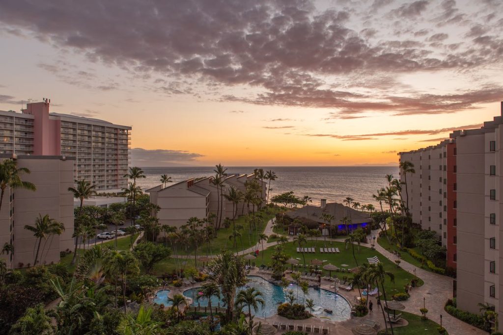 Kaanapali Shores Condos for Sale 1 This lanai view shows the appeal of Kaanapali Shores Condos for Sale. Resort amenities and ocean views.