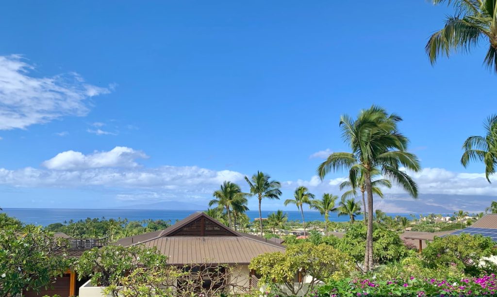 The views from Papali Wailea