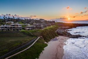 Oneloa Beach in Kapalua. 